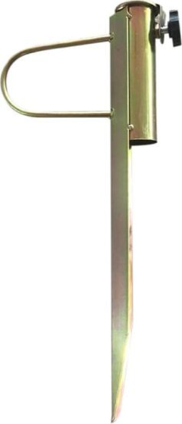 Parasollholder, strandhage parasollfot, gul