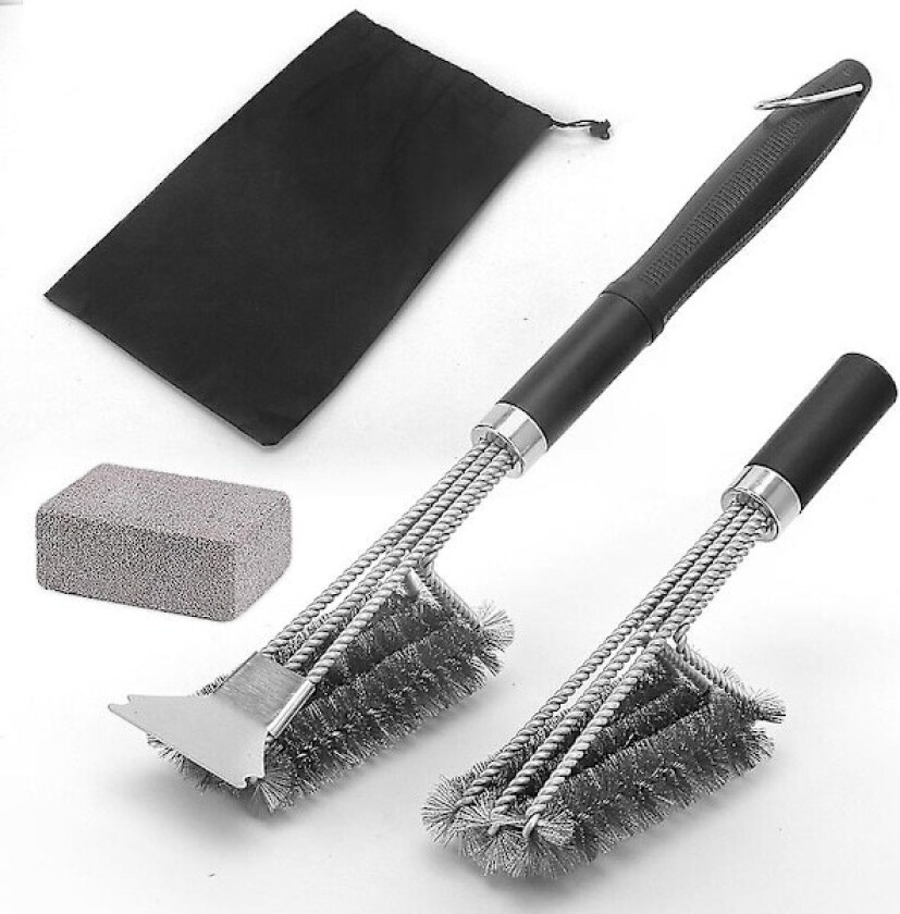 Non-stick Rengjøringsbørster Grill Rustfritt Stål Børste Tilbehør Grill Grill Grillbørste Rengjøringsverktøy Grilltilbehør