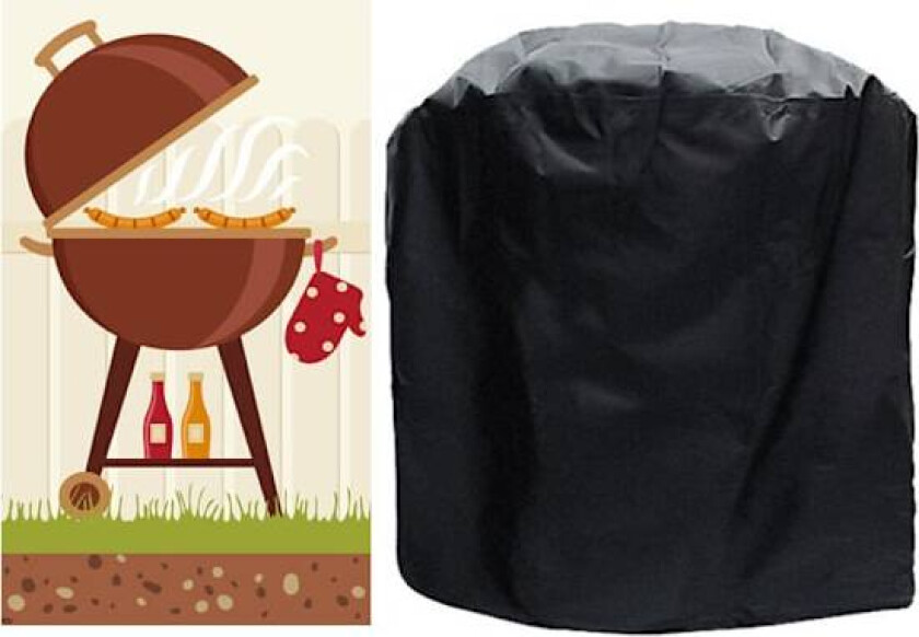 Grilltrekk, 420D Oxford presenning, vind-/sol-/vanntett, utendørs grill