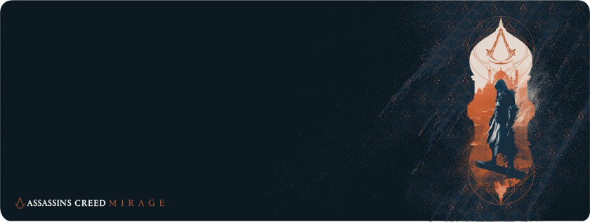 Bilde av Mirage - XL Mouse Pad - Blue Silhouette Logo