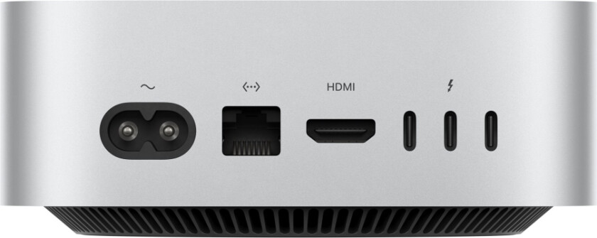 Mac Mini - M4 Inntil - Ram 16 Gb - Ssd 256 Gb - M4 10-Core - Gigabit Ethernet, Ieee 802.11Ax (Wi-Fi 6E), Bluetooth 5.3 - Macos Sequoia 15