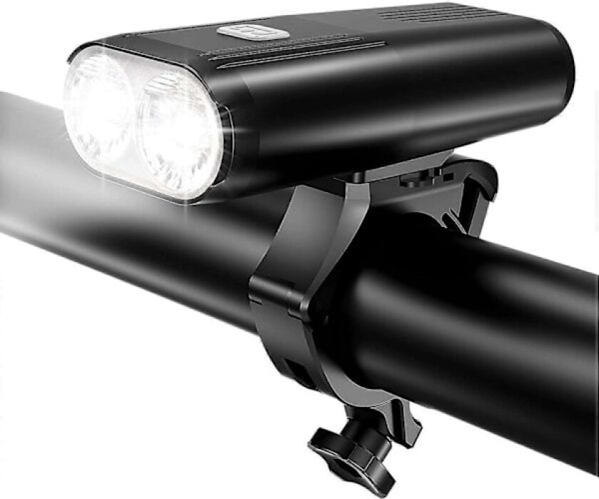 Sykkellys, Kraftig LED-sykkellykt 6400mAh Lysstyrke frontlys 2400