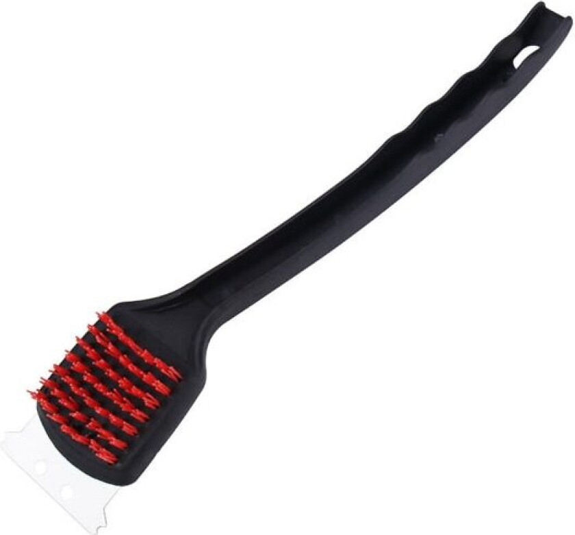 Grillbørste Kraftig rengjøringsskrubber med nylon og håndtak null - B