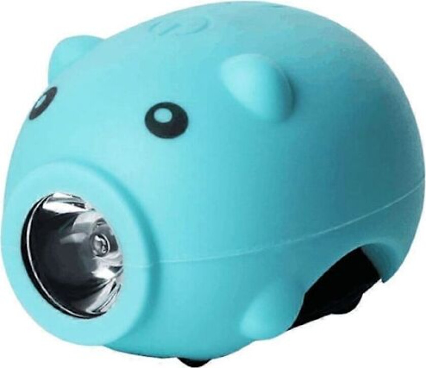 Sykkellys USB Oppladbar Sykkellykt Bærbar Søt Horn Lys LED Sykkel Frontlys for Terrengsykkel Landeveissykkel Barnesykkel Blue
