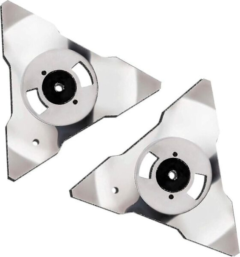 2-pakning rustfrie erstatningsblader for robotgressklippere Robomow RS TS MS RC TC MC-modeller