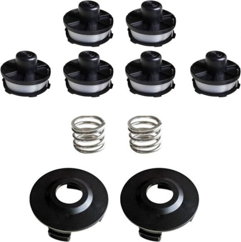 Reservedeler for spolehette og fjær til Makita-gressklippere