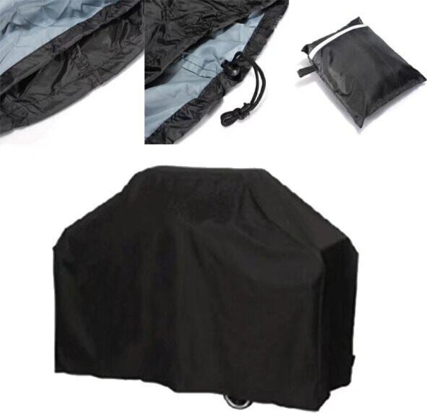 Grilltrekk, Vanntett Utendørs Grillpresenning - Grilltrekk Oxford Stoff Ikke Bleket Grillpresenning Deksel for 14