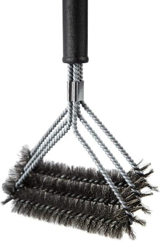 Grillbørste - Rengjøring av grill - Tilbehør til grill - Elektrisk, gass, kull - Rustfritt stål