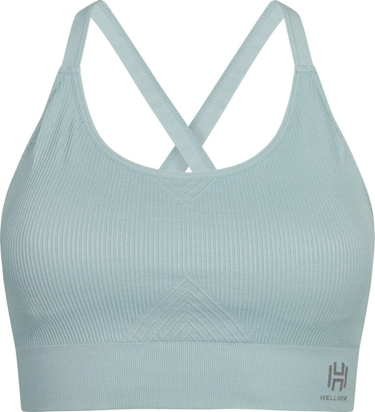 Women's Seamless Tech Sport Bra Blue Haze M/L, Blue Haze