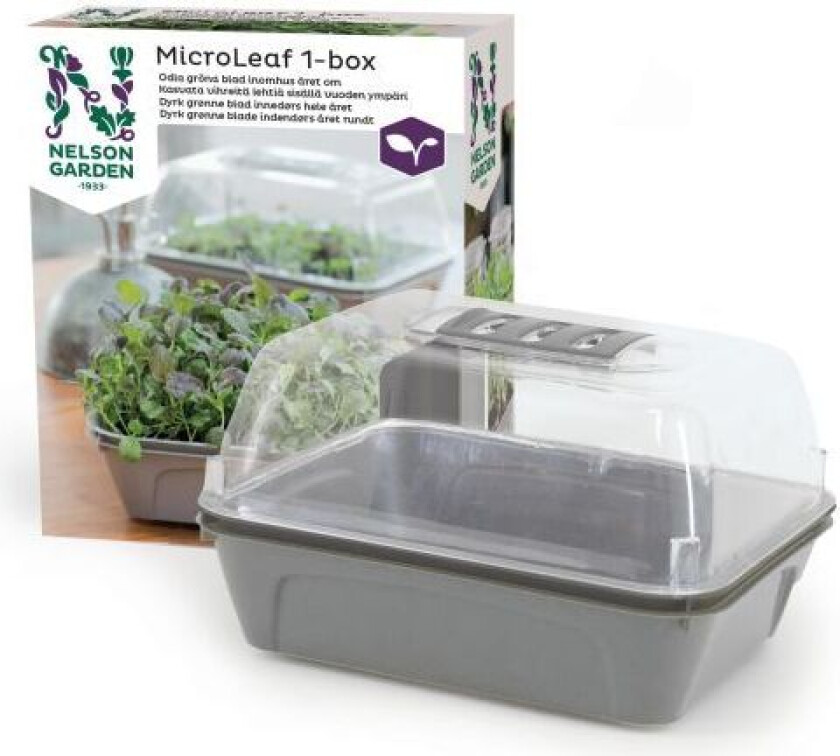 Micro Leaf Minidrivhus 1-boks