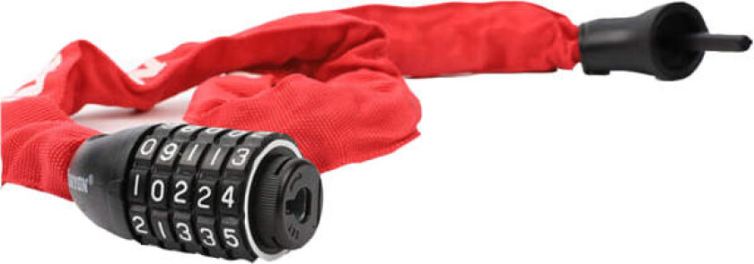 Sykkellås med tall, sykkelkjedeslås