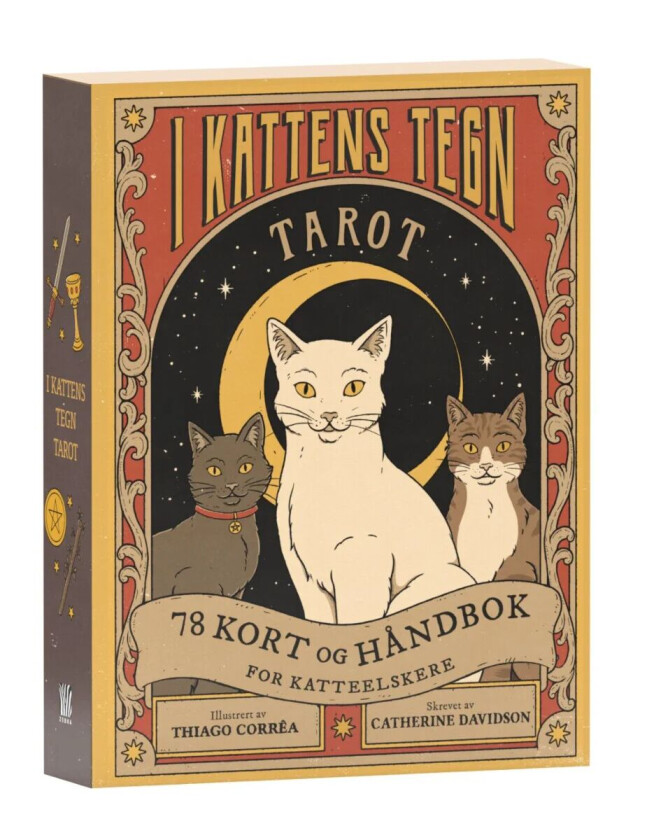 Tarot i kattens tegn av Cathrerine Davidson