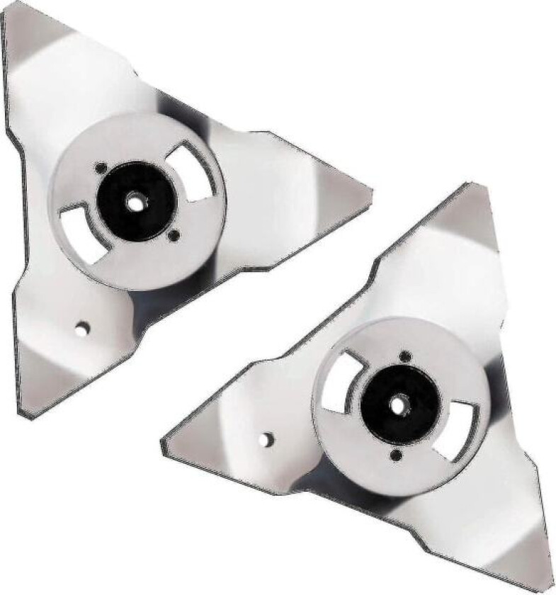 2-pakning Erstatningsblader for Robomow Robotgressklipper RS TS MS RC TC MC Modeller Rustfritt Stål - ZCL1603