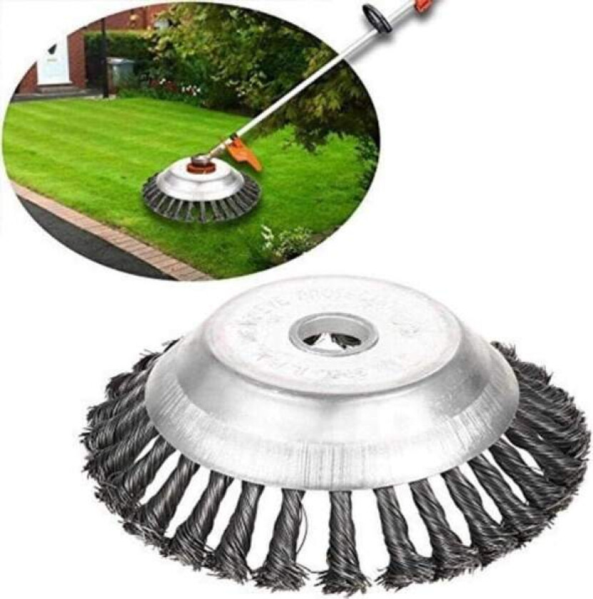 Konisk knyttet trådklipperhode for gressklipper, lukebrett for buskrydder - 150mm