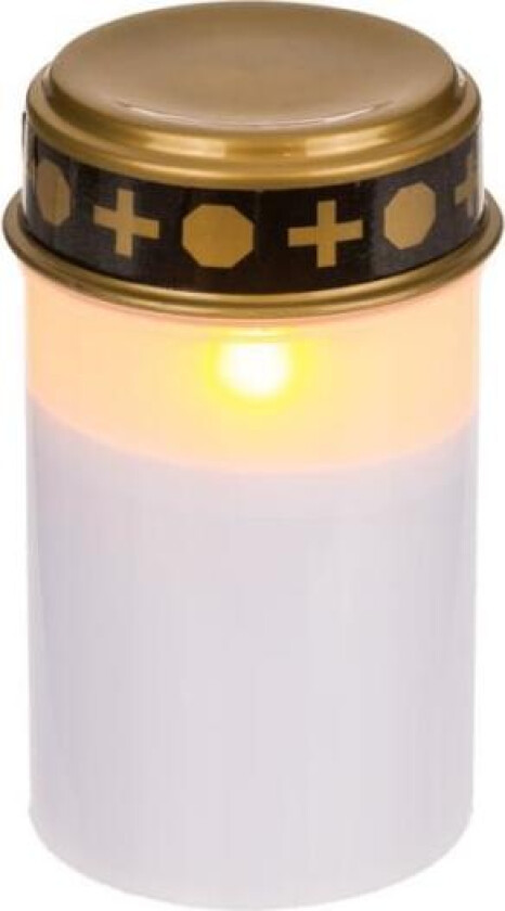 1/2/4-pakning - Gravlys LED / Lys - Lys for graver 1200 timer 1-Pack