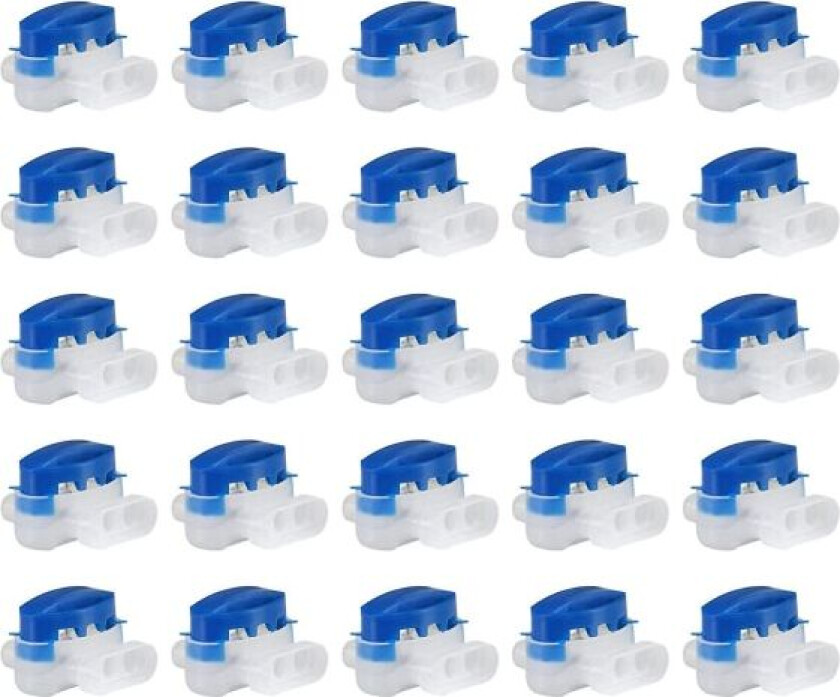 314 Vanntette 3-Hulls Kabelkontakter 25 stk/sett Tilbehør Gadget For Automower Gardena Robotergressklipper Forbruksvarer