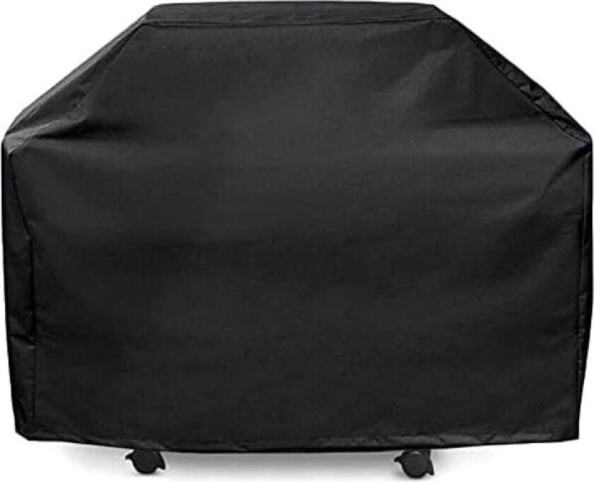 Gassgrilltrekk, vanntett 210D beskyttelsestrekk, beskyttelsestrekk for XL grill justerbar stropp, egnet for de fleste griller (145 * 61 * 117 cm)