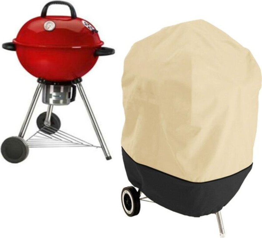 Rund grilltrekk utendørs grilltrekk ovnstrekk støvtett