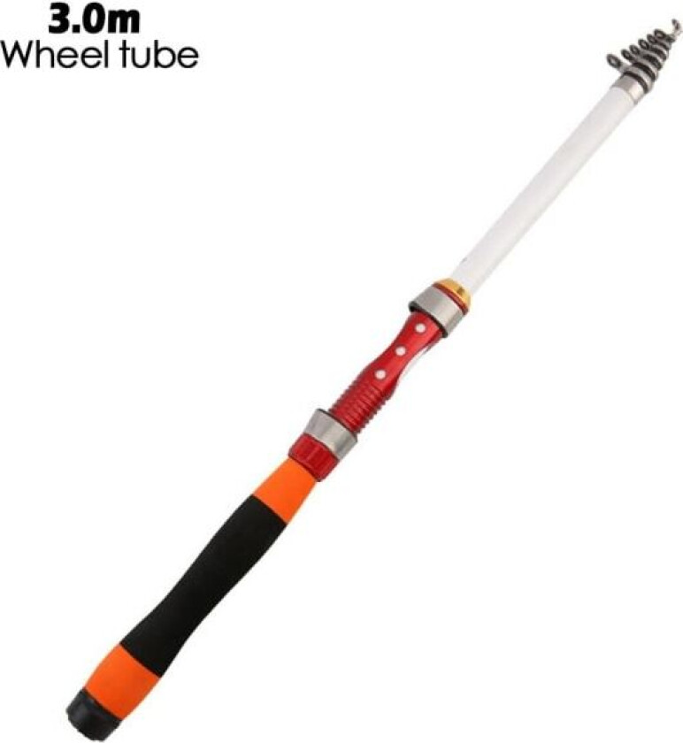 Fiskestang Lure Spinn 3.0MWHEEL RULL HJUL RULL 3.0mWheel tube