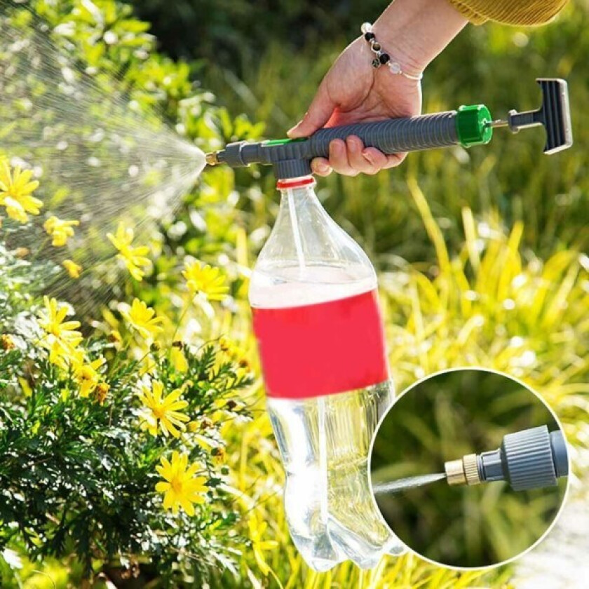 Trykksprøyte / Sprayhode / Spraydyse for PET-flaske Grey