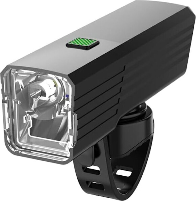 Sykkellykter, 1200 Lumen Sykkellykt for Nattsykling, Sykkellykt med 12 Lysmoduser for Syklister og Pendlere, Oppladbar