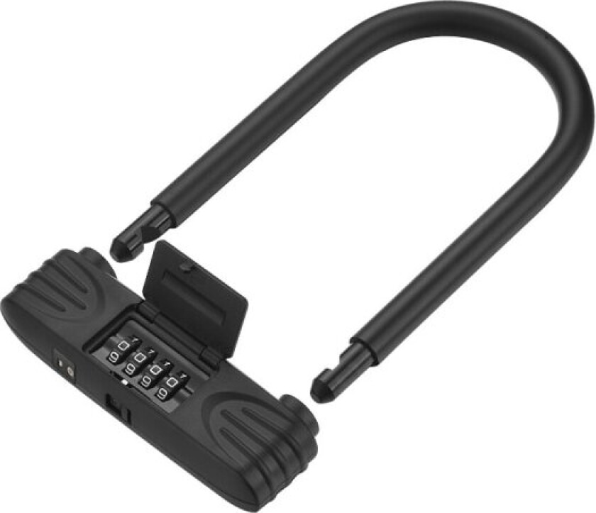 U-Formet Sykkellås, 4-Siffer Kode Sykkellås, Tilbakestillbar