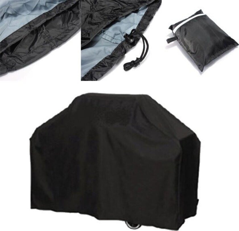 1 stk grilltrekk, vanntett utendørs grillpresenning - grilltrekk