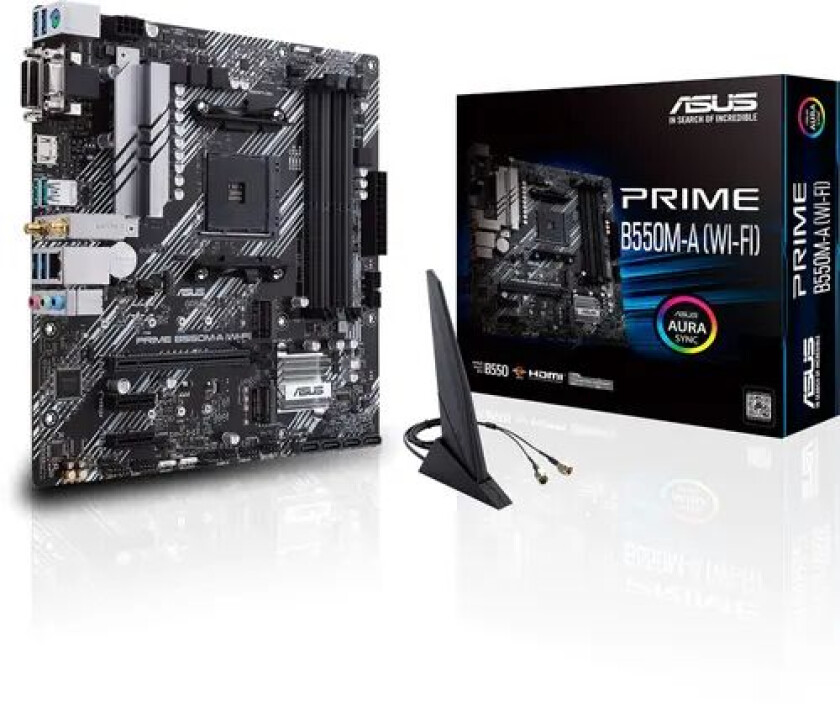 Asus Prime B550m-a (wi-fi) Mikro Atx Hovedkort