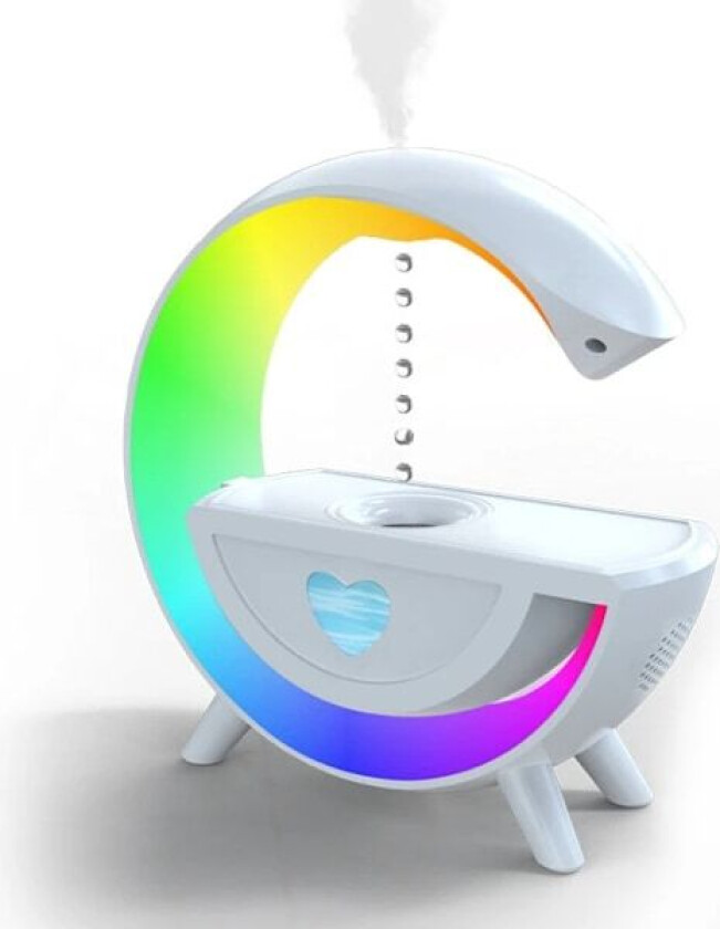 Luftfukter / Nattlampe / Duftspreder - Bluetooth-høyttaler