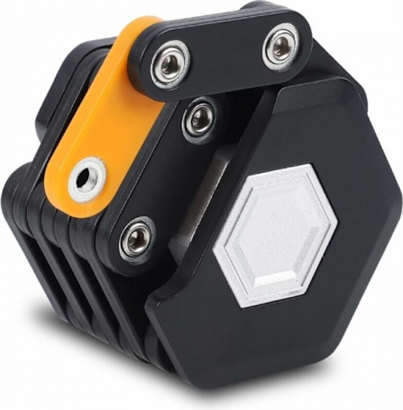 Ny sammenleggbar sykkellås, høy sikkerhet sykkellås 85 cm lang, sammenleggbar sykkel