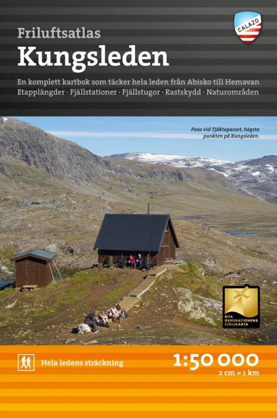 Friluftsatlas Kungsleden av Alistair Dinwiddie, Oskar Karlin