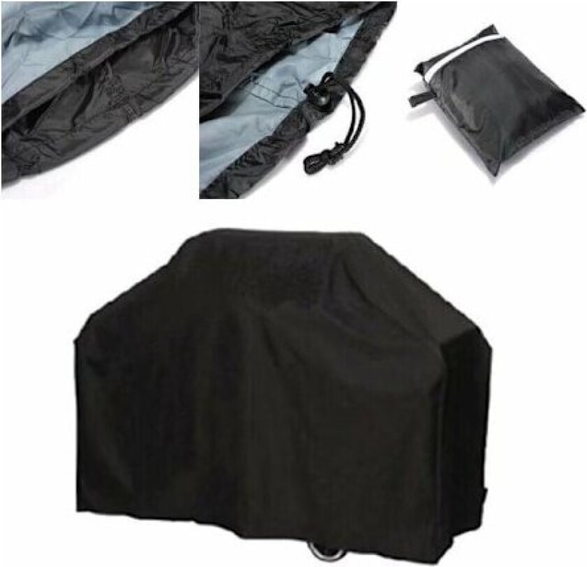 147*61*122cm Vanntett Grilltrekk for Utendørsbruk Oxford Stoff Anti-falming Grilltrekk, Grilltrekk