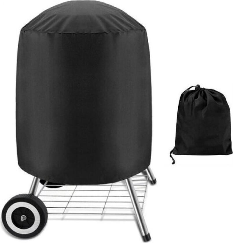 BBQ Grill Cover, Rund Vanntett, Støvtett, Sol Grill Cover, Elektrisk Grill Cover(24 x 28.5inches)