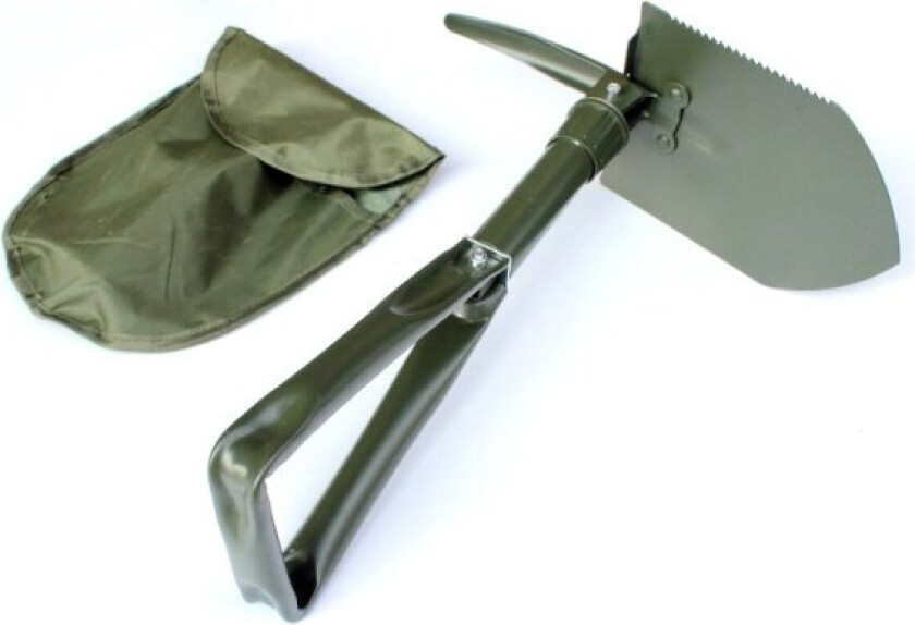 1 grønn sammenleggbar hakke