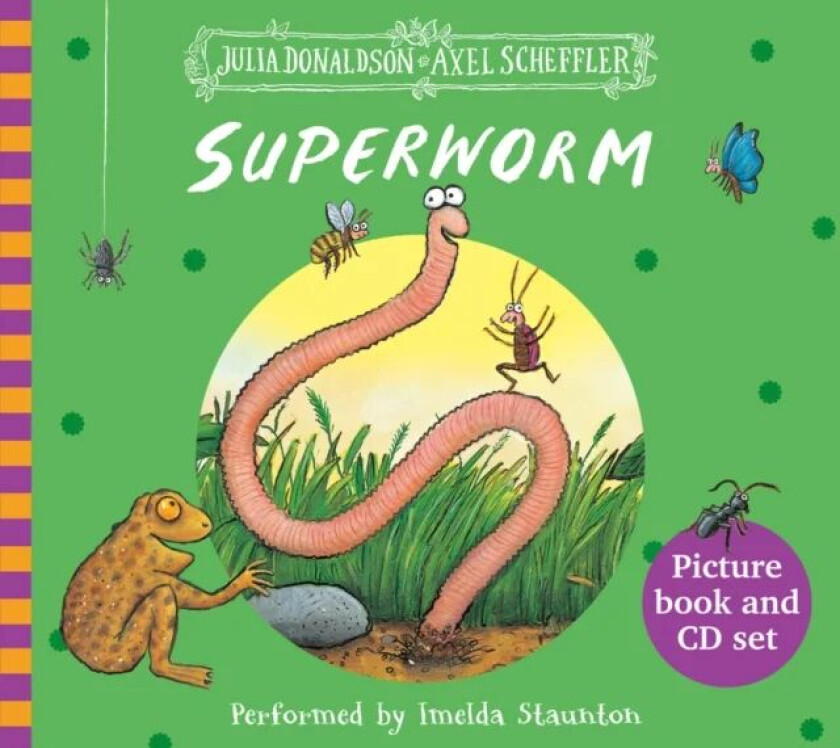 Superworm Book & CD av Julia Donaldson