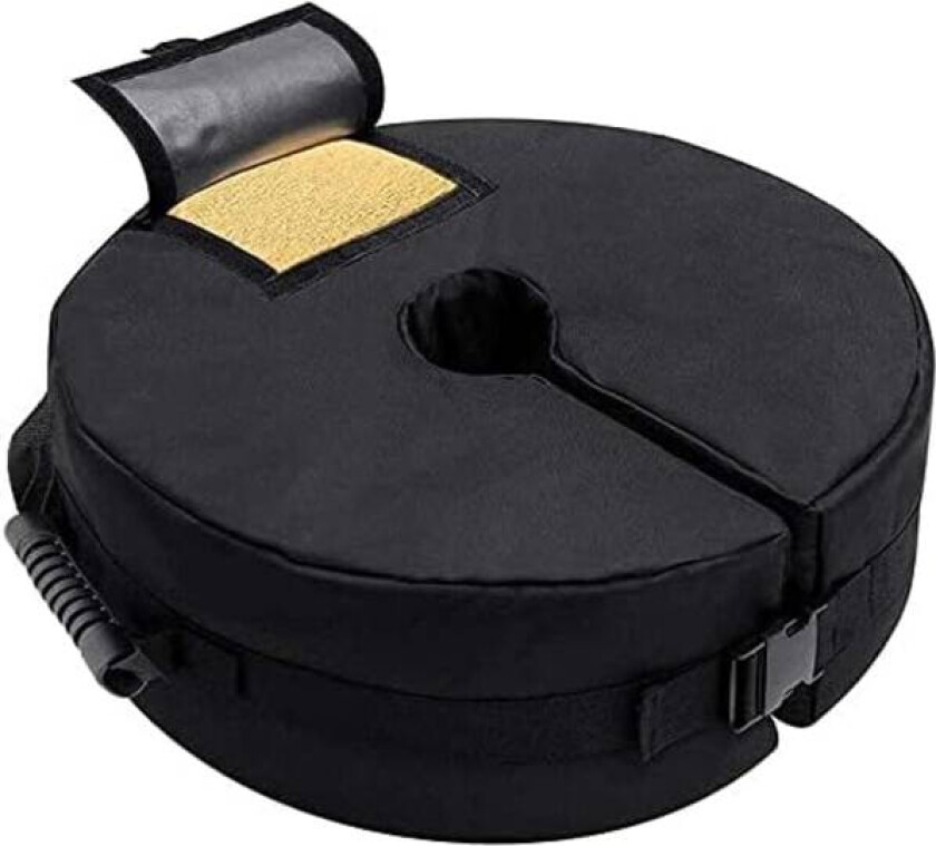 CDQ Héloise Parasollfot Väska, 46cm Rund Löstagbar Sand