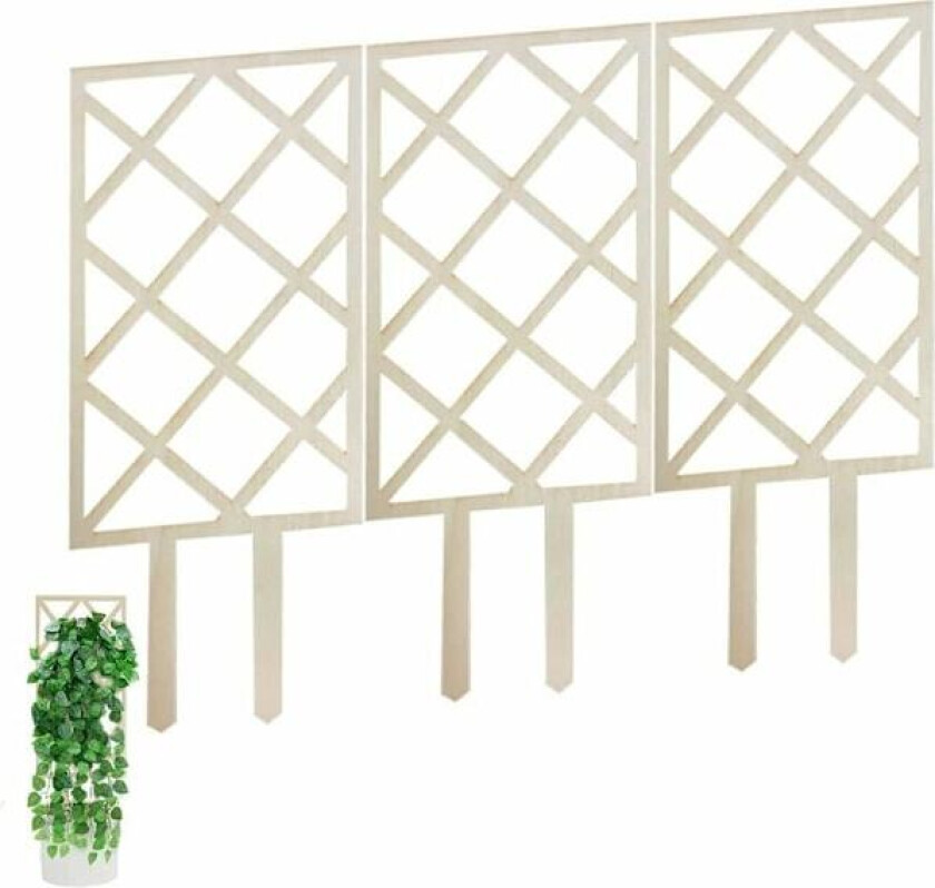 Trellis i tre, plante støtte trellis plante støtte, innendørs