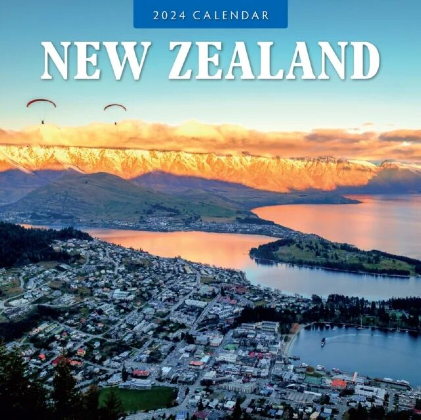 New Zealand 2024 Square Wall Calendar av Red Robin Publishing Ltd.