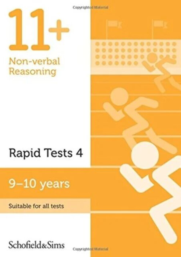 11+ Non-verbal Reasoning Rapid Tests Book 4: Year 5, Ages 9-10 av Rebecca Schofield & Sims, Brant