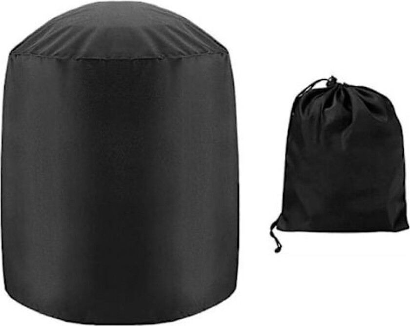 Grill Vanntett Trekk, Rund Grilltrekk 71x68cm (Svart) YIY