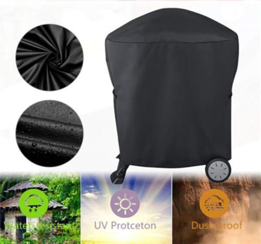 Grill vanntett trekk, anti-støv anti-UV, 54 * 76 * 69cm, pels