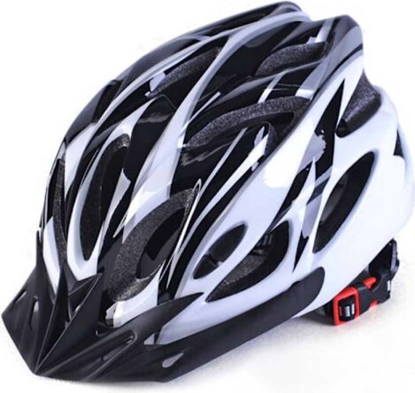Sykkelhjelm med lys for høy sikkerhet - urbanhjelm, sykkelhjelm for menn