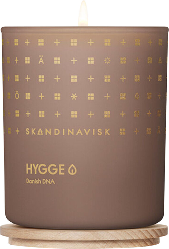 Hygge Scented Candle 200G Gold Version Duftlys Brown Skandinavisk