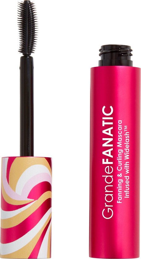 Grandefanatic Fanning & Curling Mascara Mascara Sminke Black Grande Cosmetics