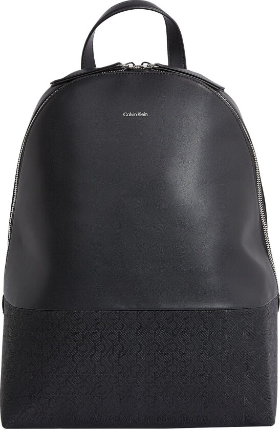 Ck Mixmedia Backpack_Mono Ryggsekk Veske Black Calvin Klein