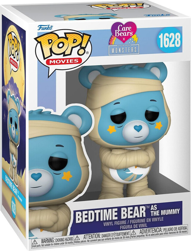 Pop Vinyl Umxcb Bedtime Bear As The Mummy Toys Playsets & Action Figures Action Figures Multi/patterned