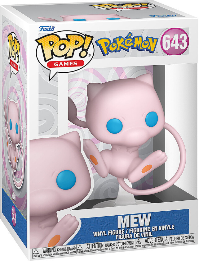 Pop Vinyl Pokemon Mew Toys Playsets & Action Figures Action Figures Multi/patterned
