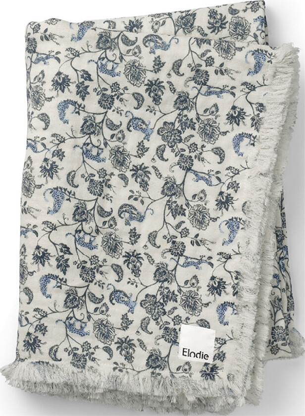 Soft Cotton Blanket - Garden Leo Toile Baby & Maternity Baby Sleep Baby Blankets Blue Elodie Details