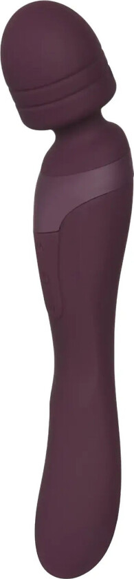 Duo Rechargeable Magic Wand And Dildo Vibrator Beauty Women Sex And Intimacy Vibrators Burgundy