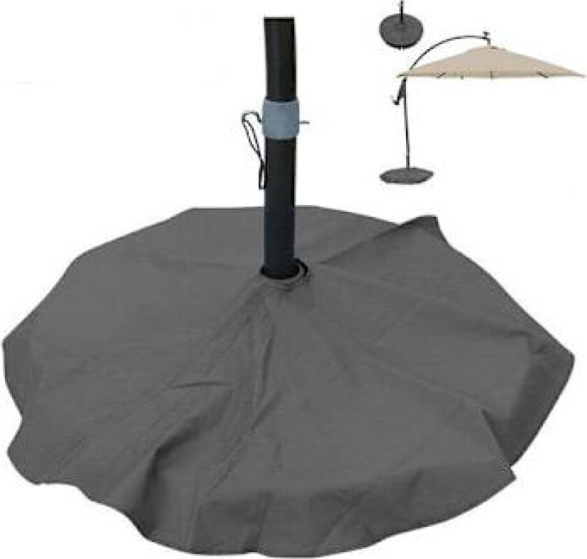 Trekk til parasollfot, vanntett utendørs parasolltrekk